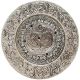OM Round Aluminium Incense Burner - 12cm