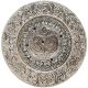 OM Round Aluminium Incense Burner - 12cm