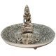 Buddha Aluminium Incense Burner - 12cm