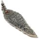 Buddha Aluminium Leaf Incense Burner 21cm