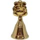 Ganesh Brass Altar Bell -  5.5cm x 11cm